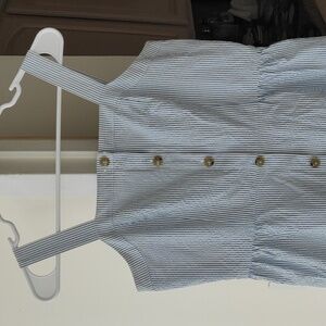 🌞J Crew seersucker dress sz 6 EUC